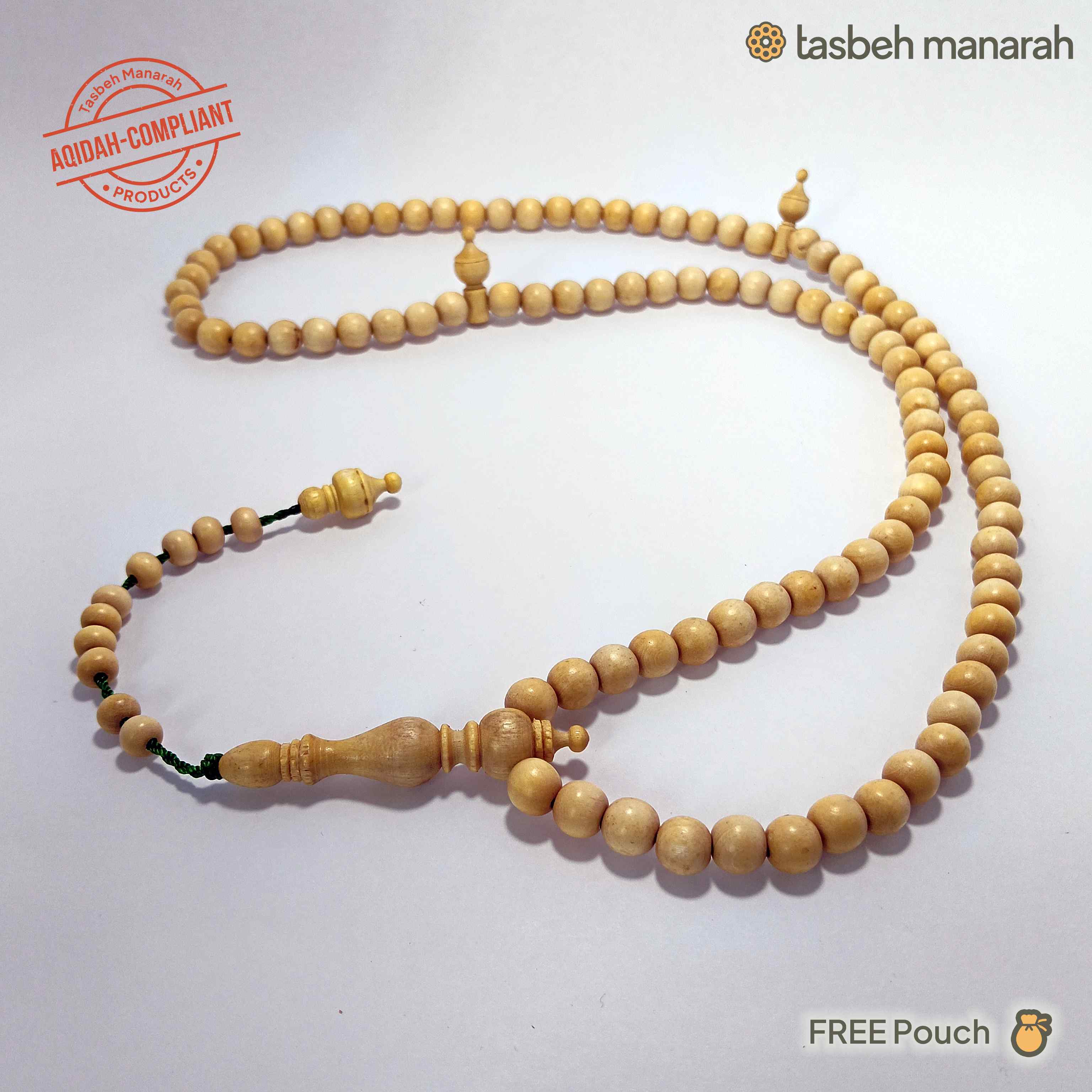 Heritage Pearl Tasbih - 8mm