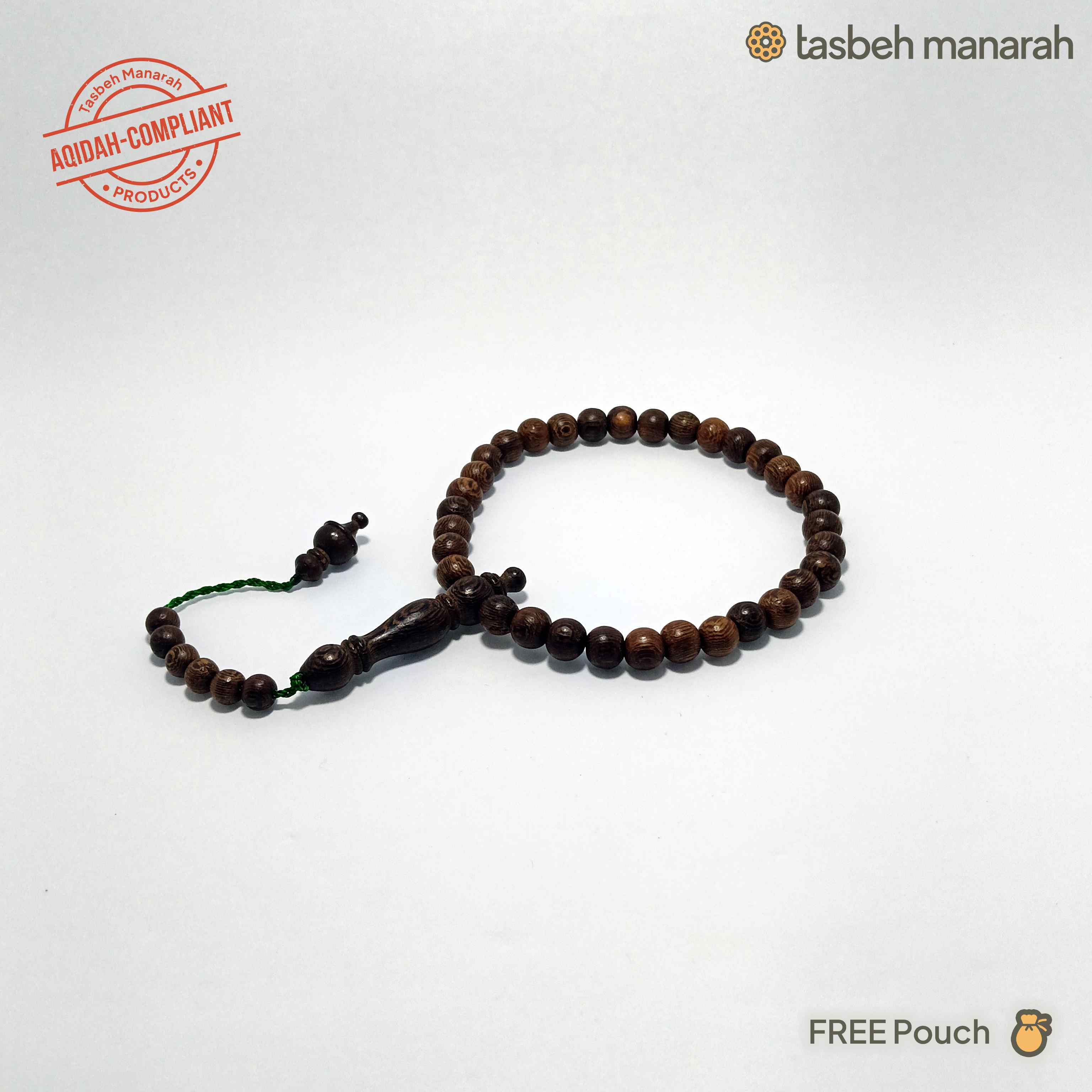 Daily Cocoa Tasbih - 8mm
