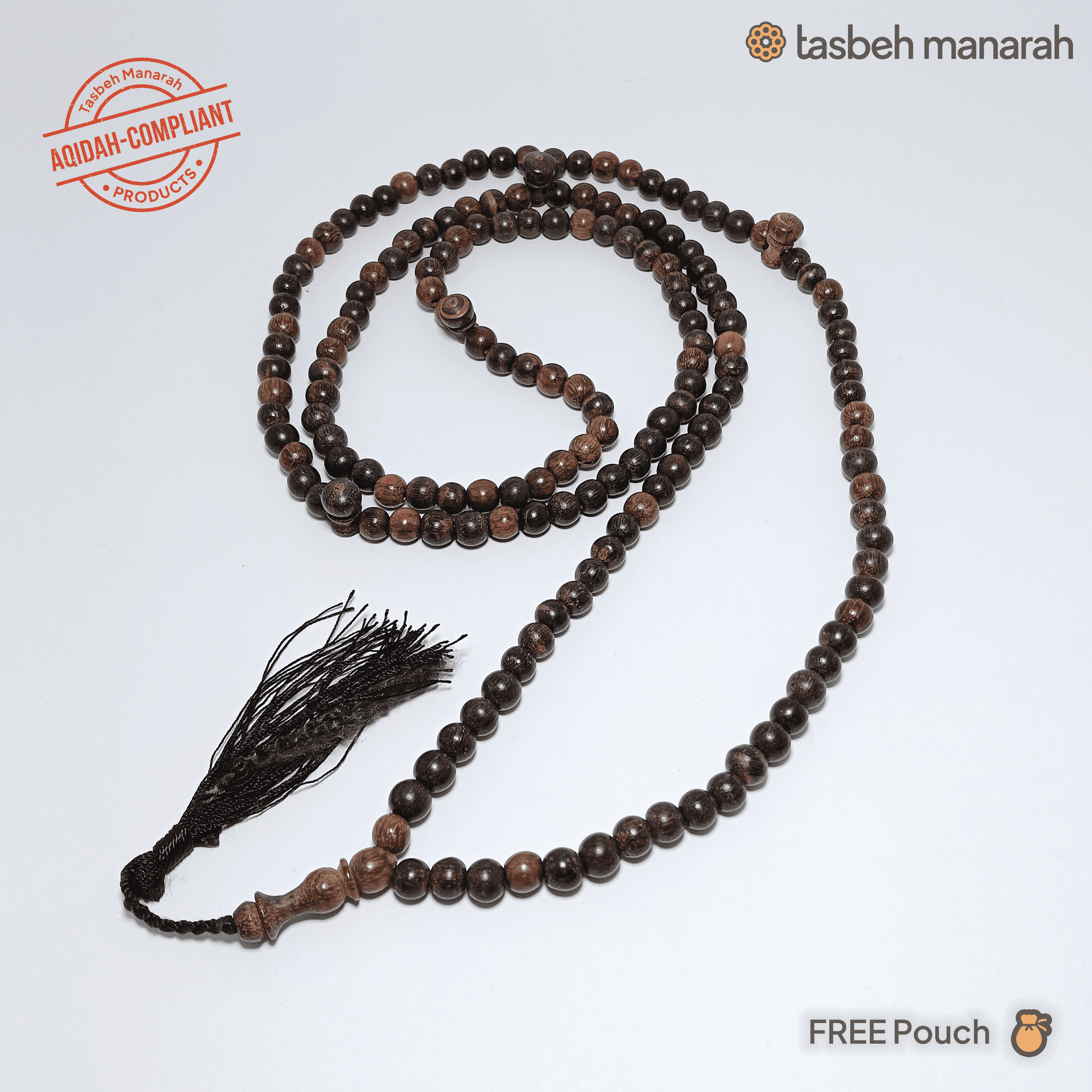 TQN Classic Tasbih - 7mm