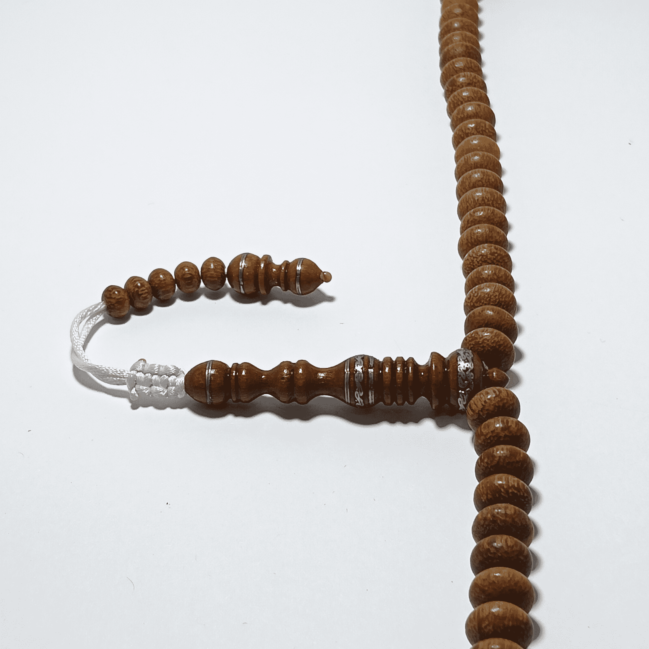 Suluk Belian Sarawak Silver Tasbih - 8mm 2