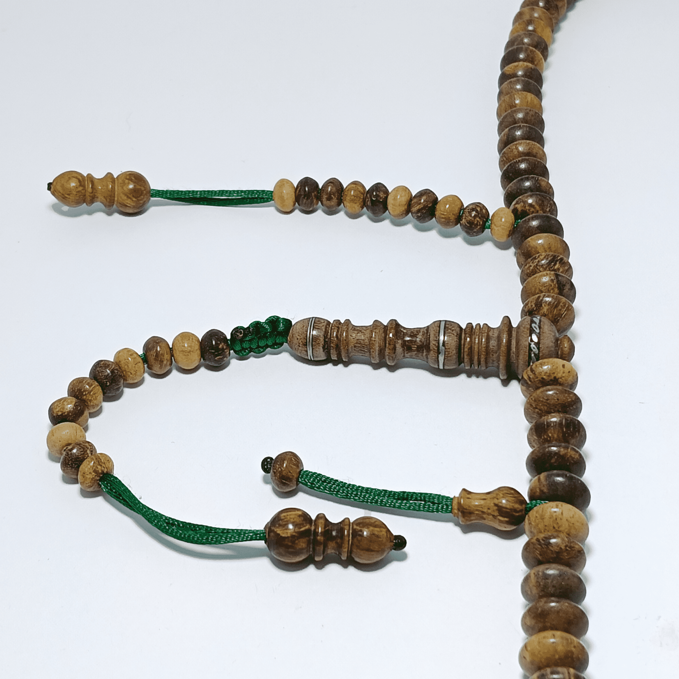 Gaharu Silver Tasbih - 10mm 2