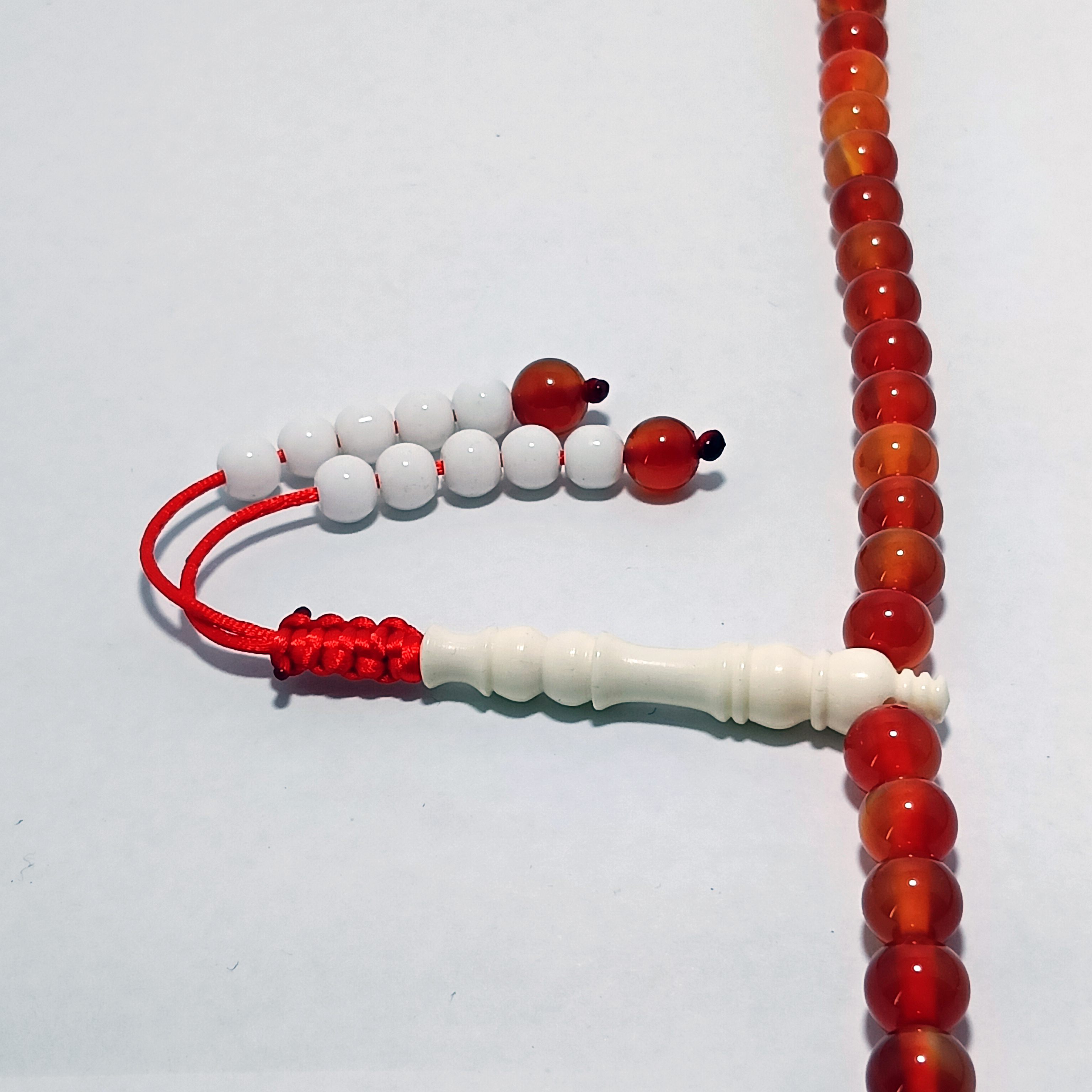Tasbih Gemstone: Honey Agate - 99 Beads 2