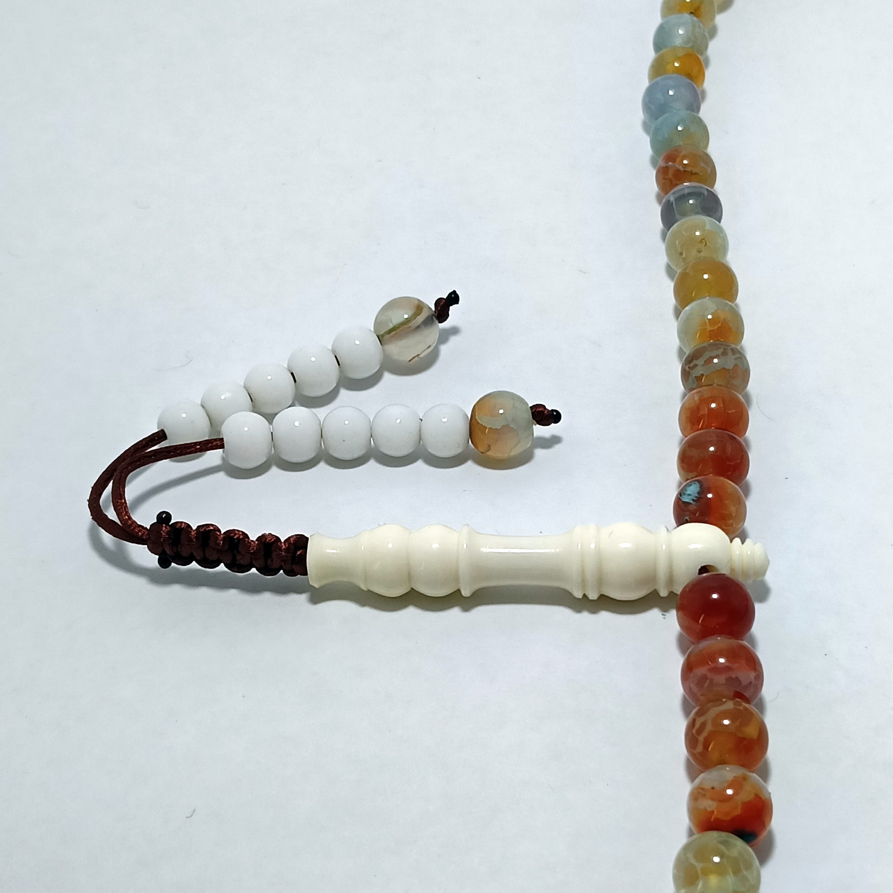 Tasbih Gemstone: Aquamarine - 99 Beads 2