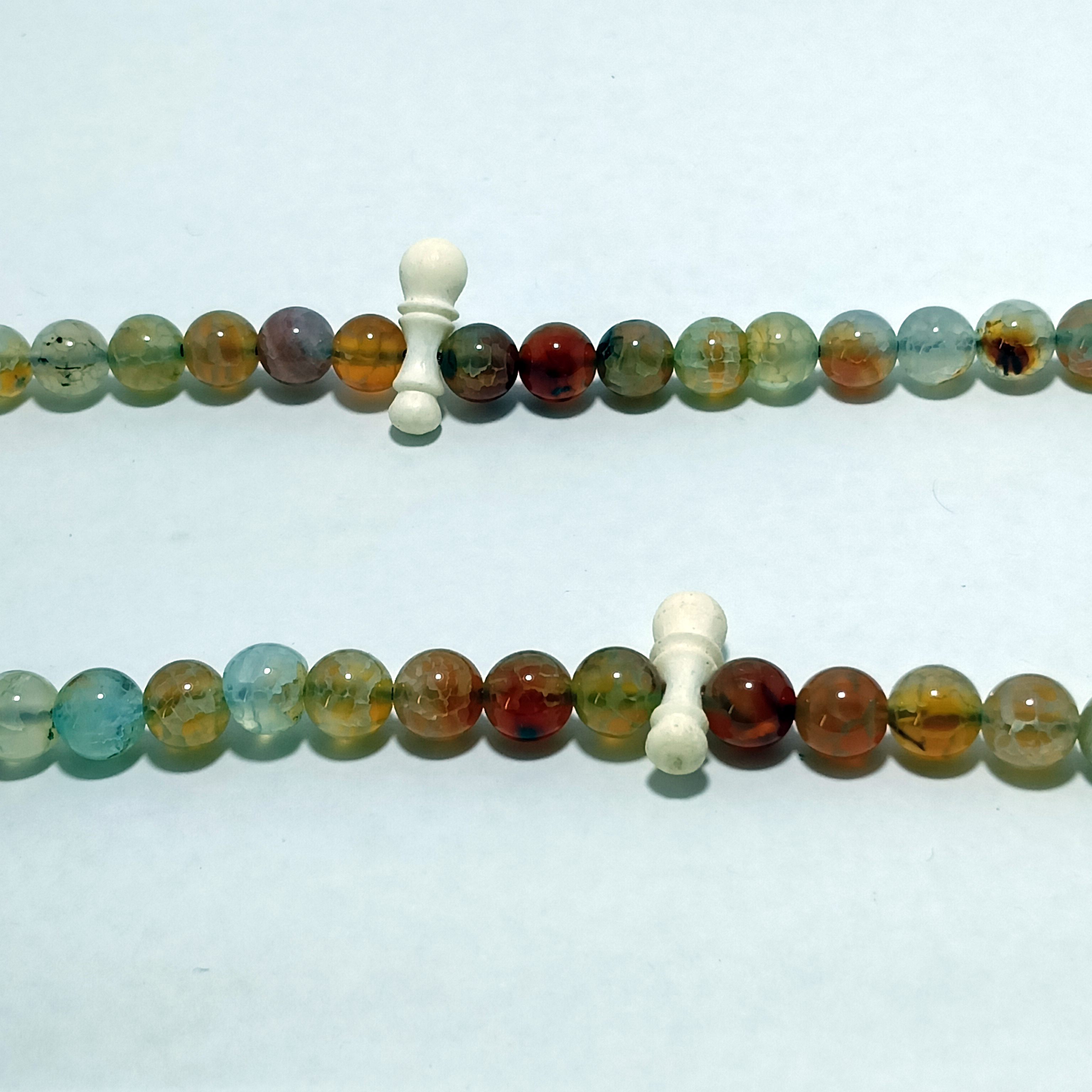 Tasbih Gemstone: Aquamarine - 99 Beads 3