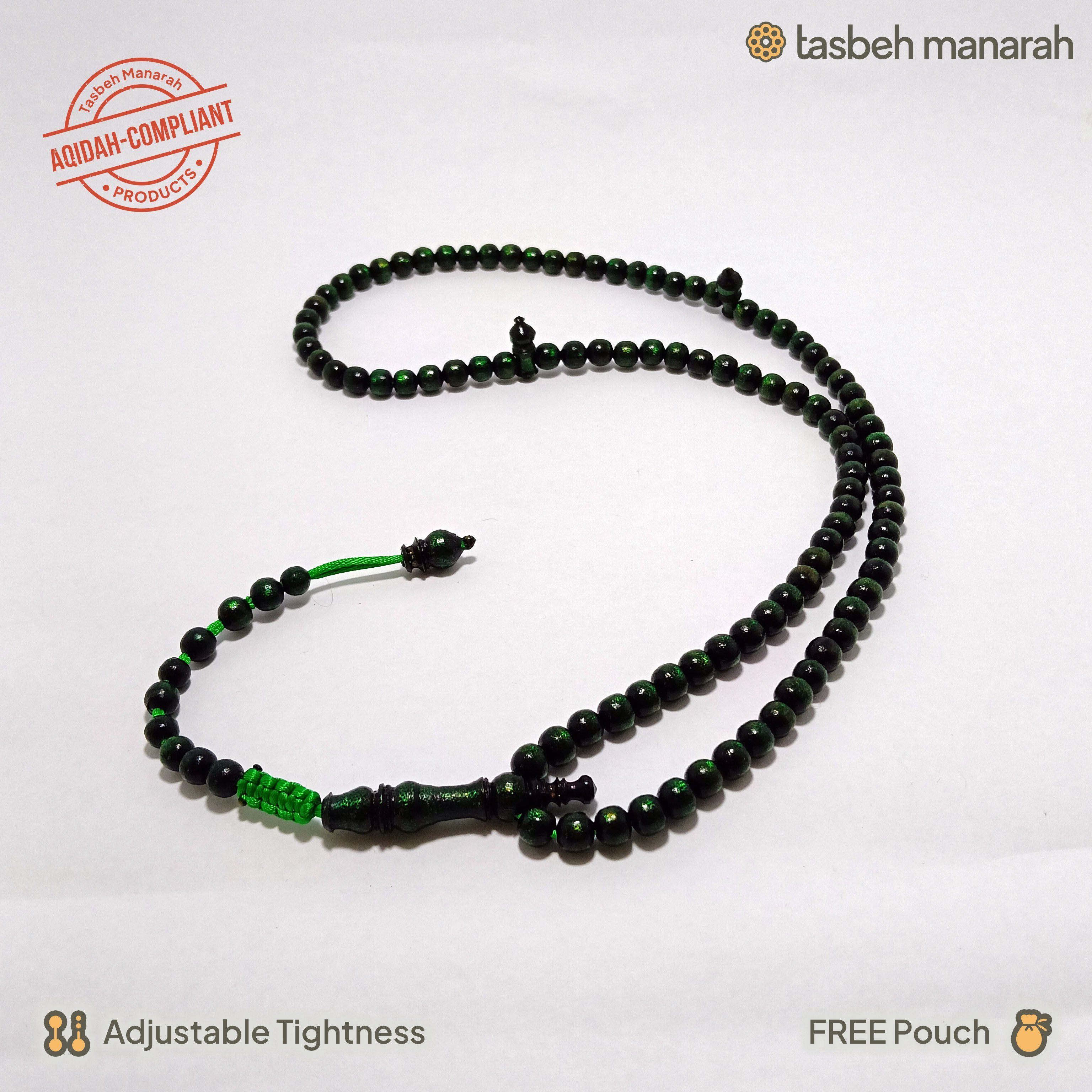 Green Coral Tasbih