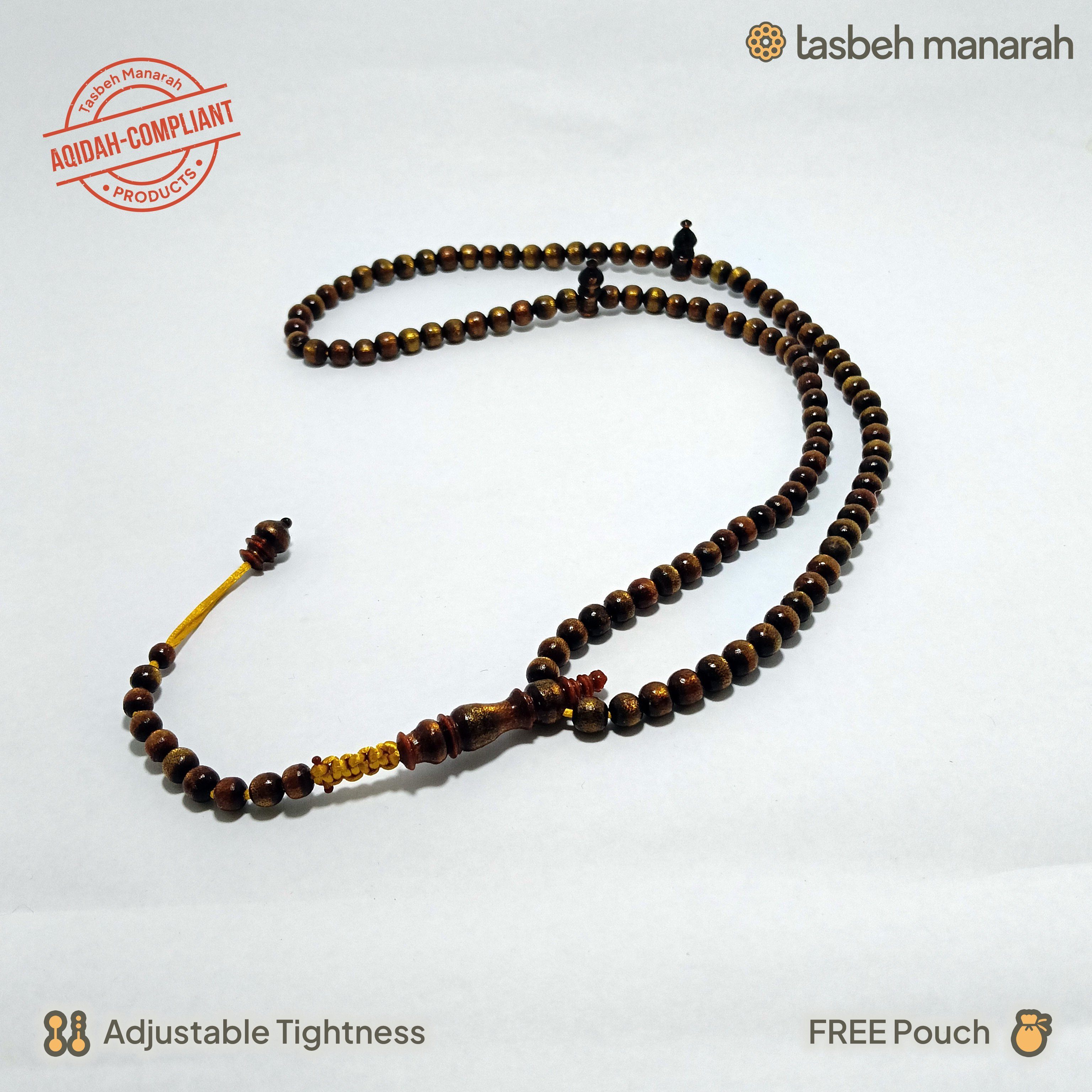 Golden Coral Tasbih