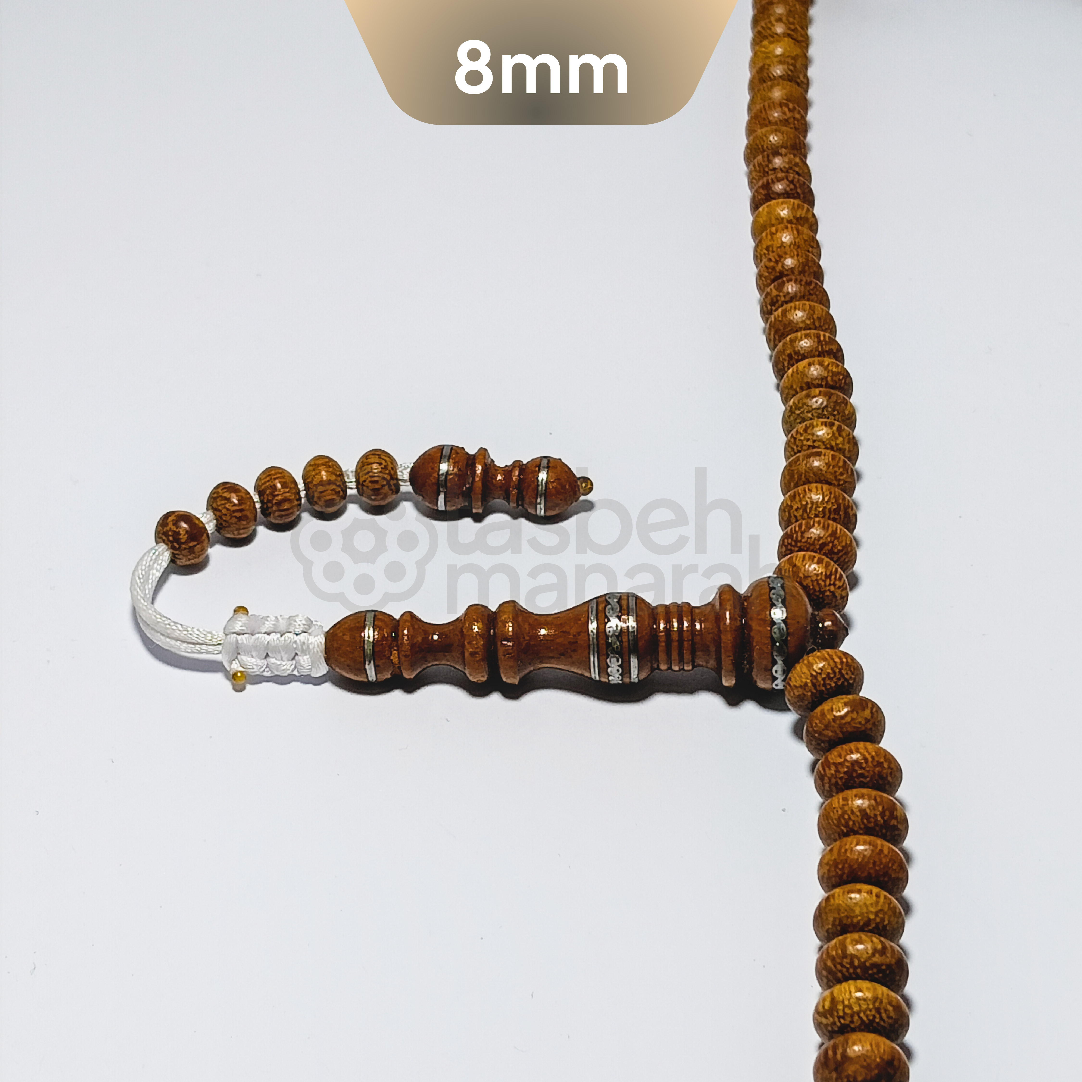 Tasbih Suluk Belian Sarawak Crown - 8mm 2