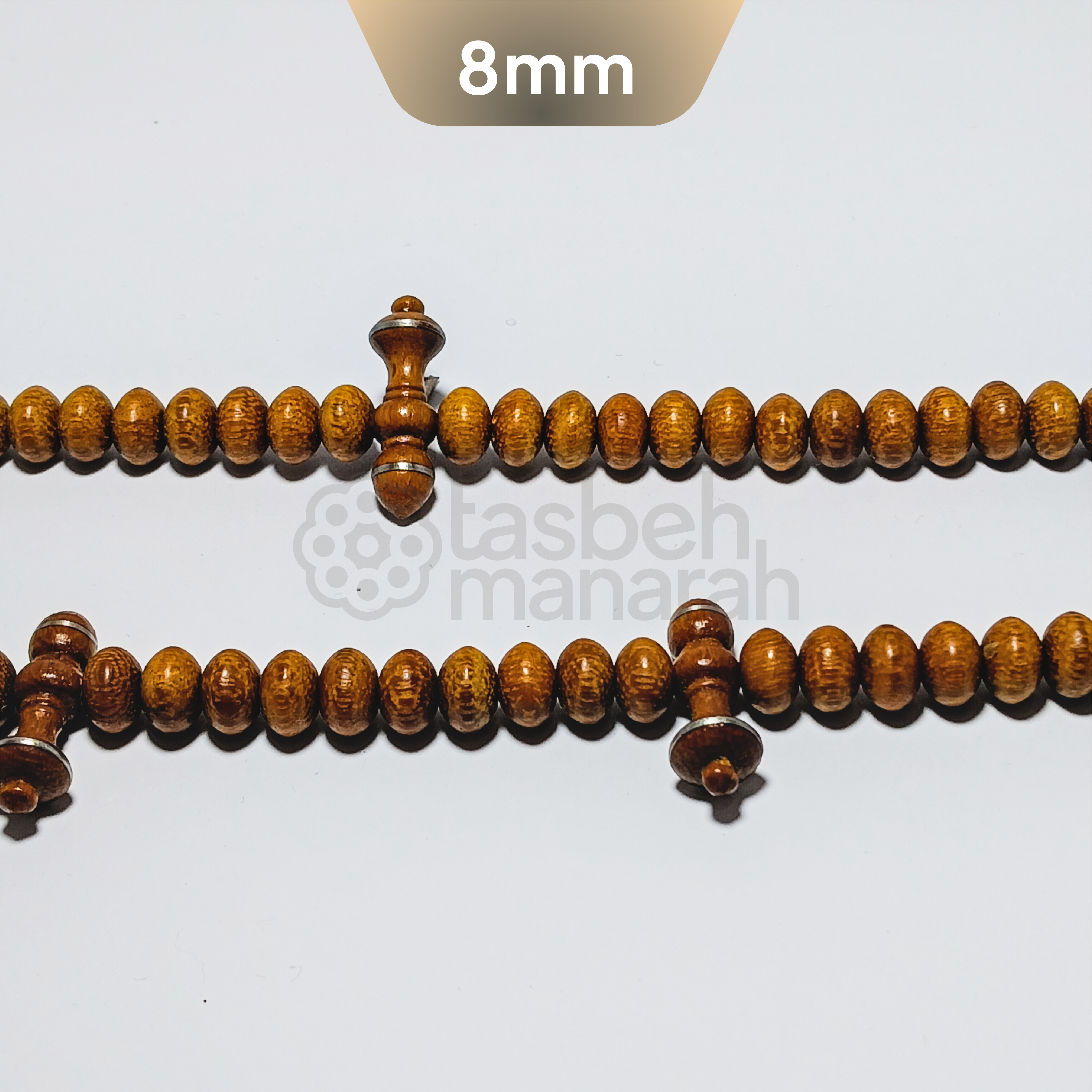 Tasbih Suluk Belian Sarawak Crown - 8mm 3
