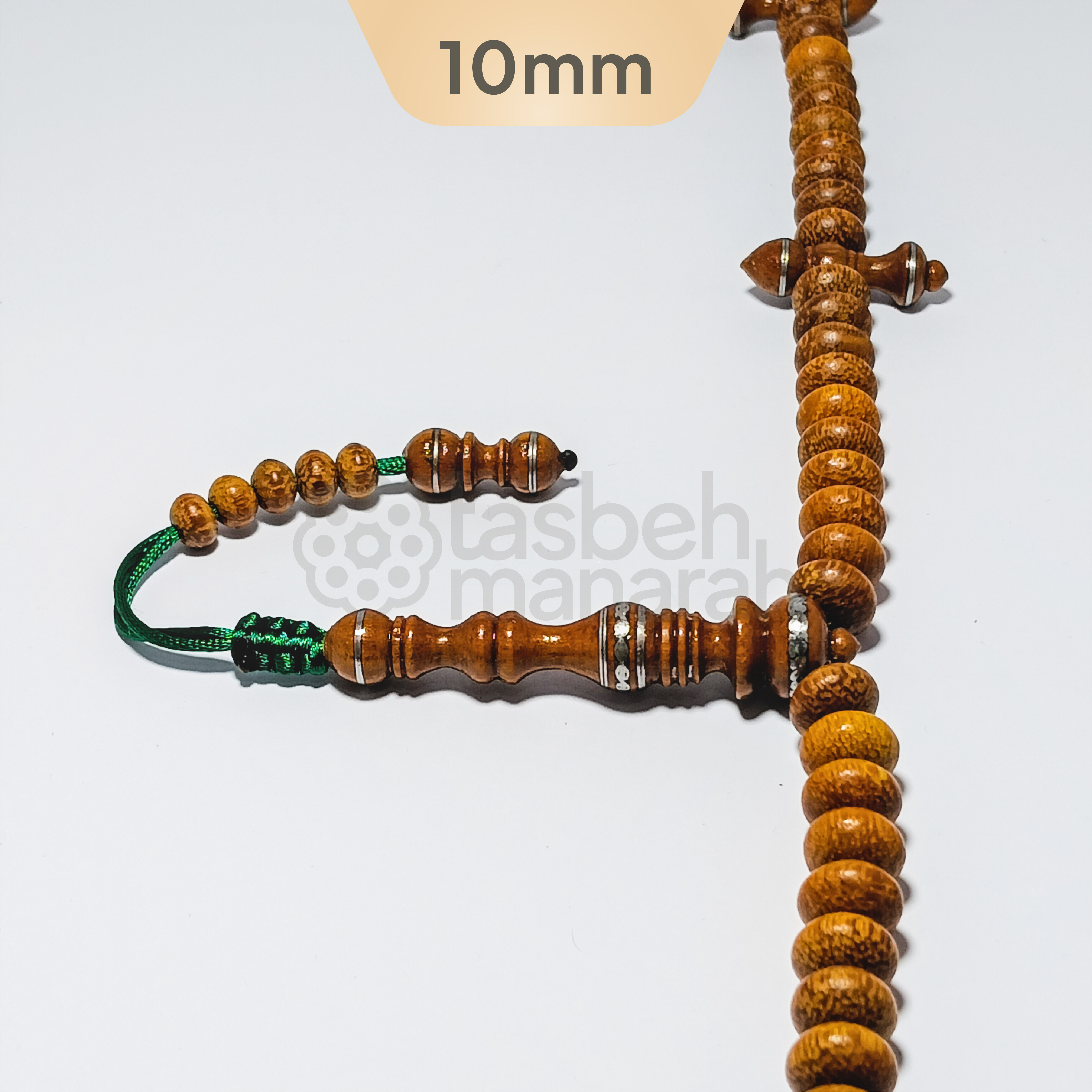 Tasbih Suluk Belian Sarawak Crown - 10mm 2