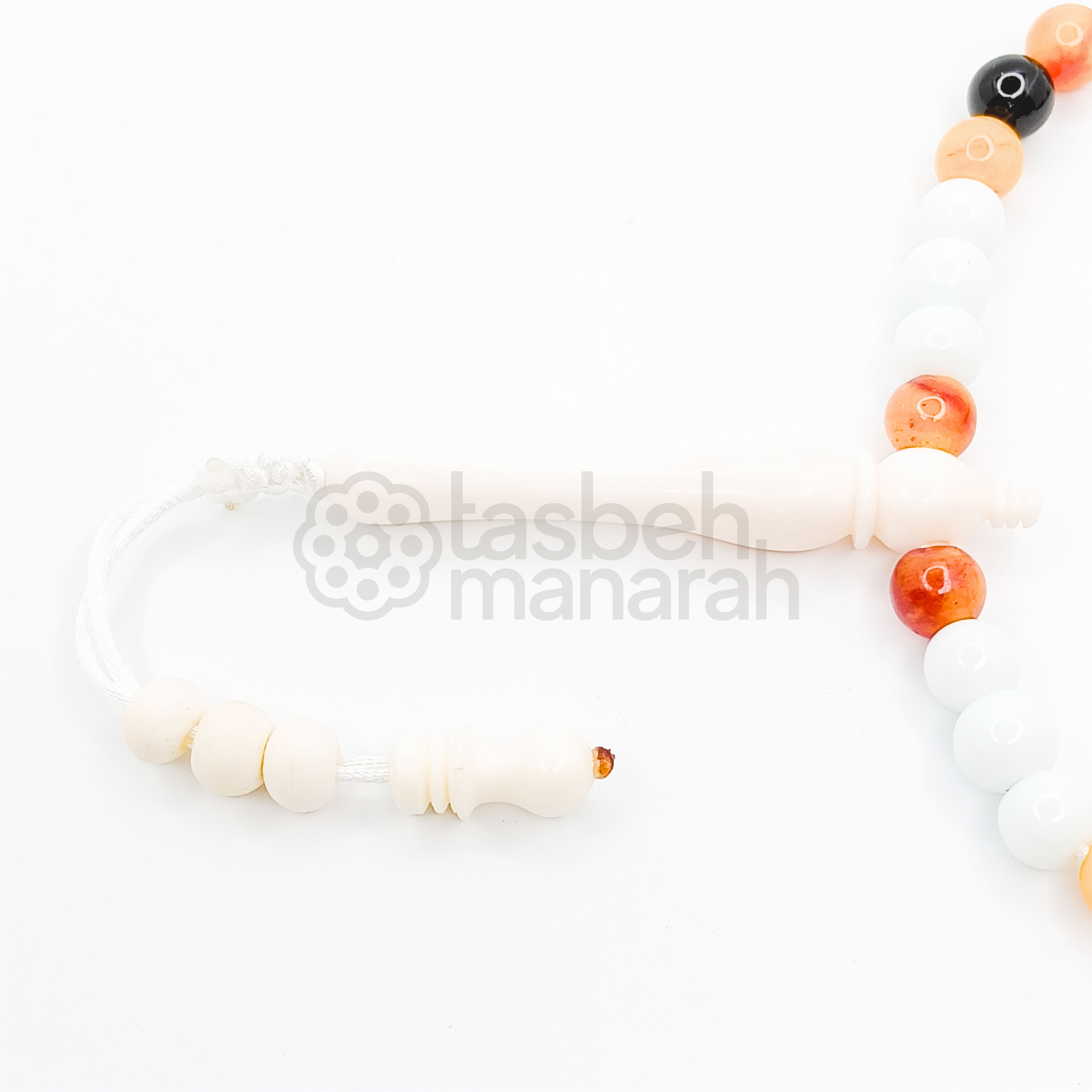 Tasbih Daily Gemstone: Citrine Jasper - 33 Beads 2