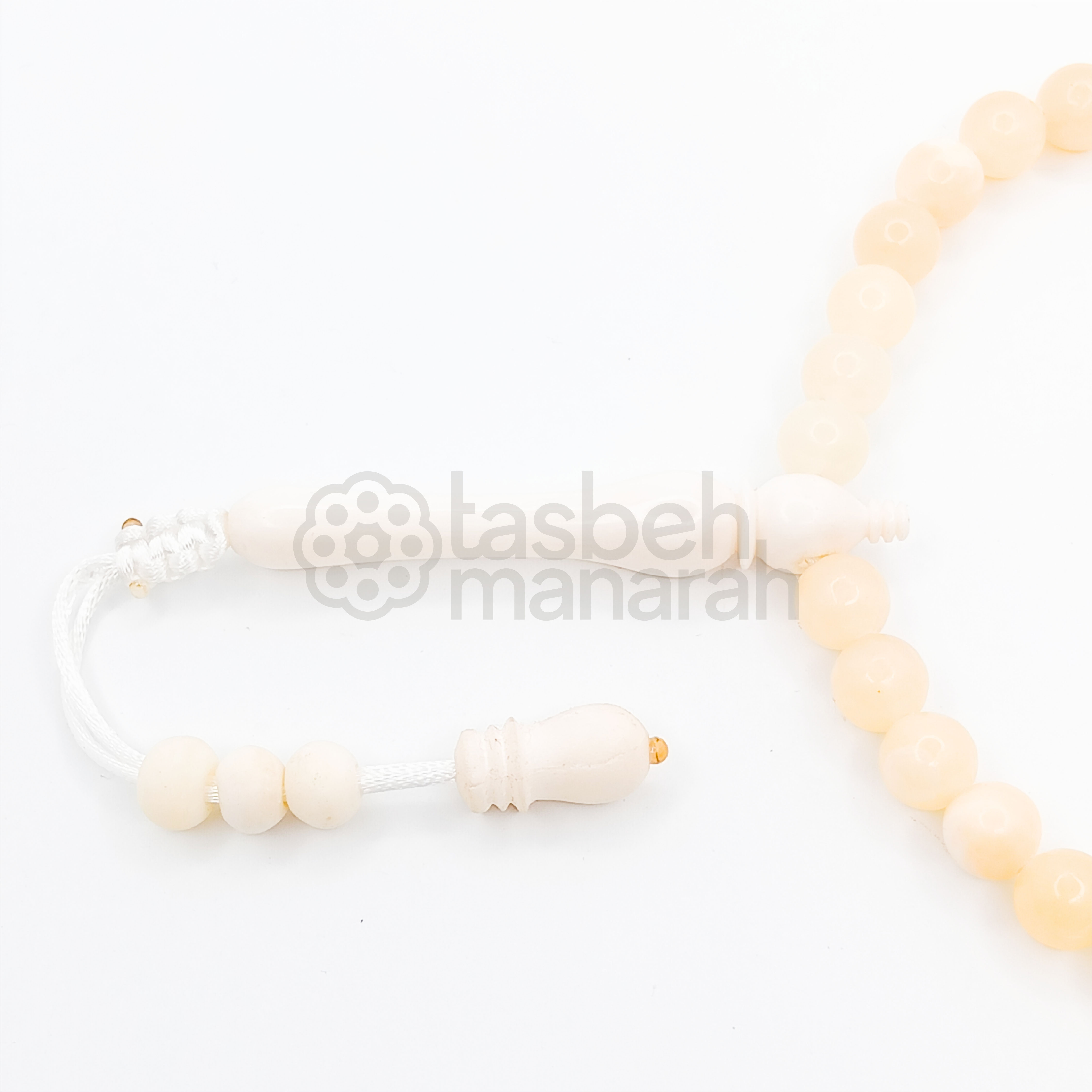 Tasbih Daily Gemstone: Honey Amber - 33 Beads 2