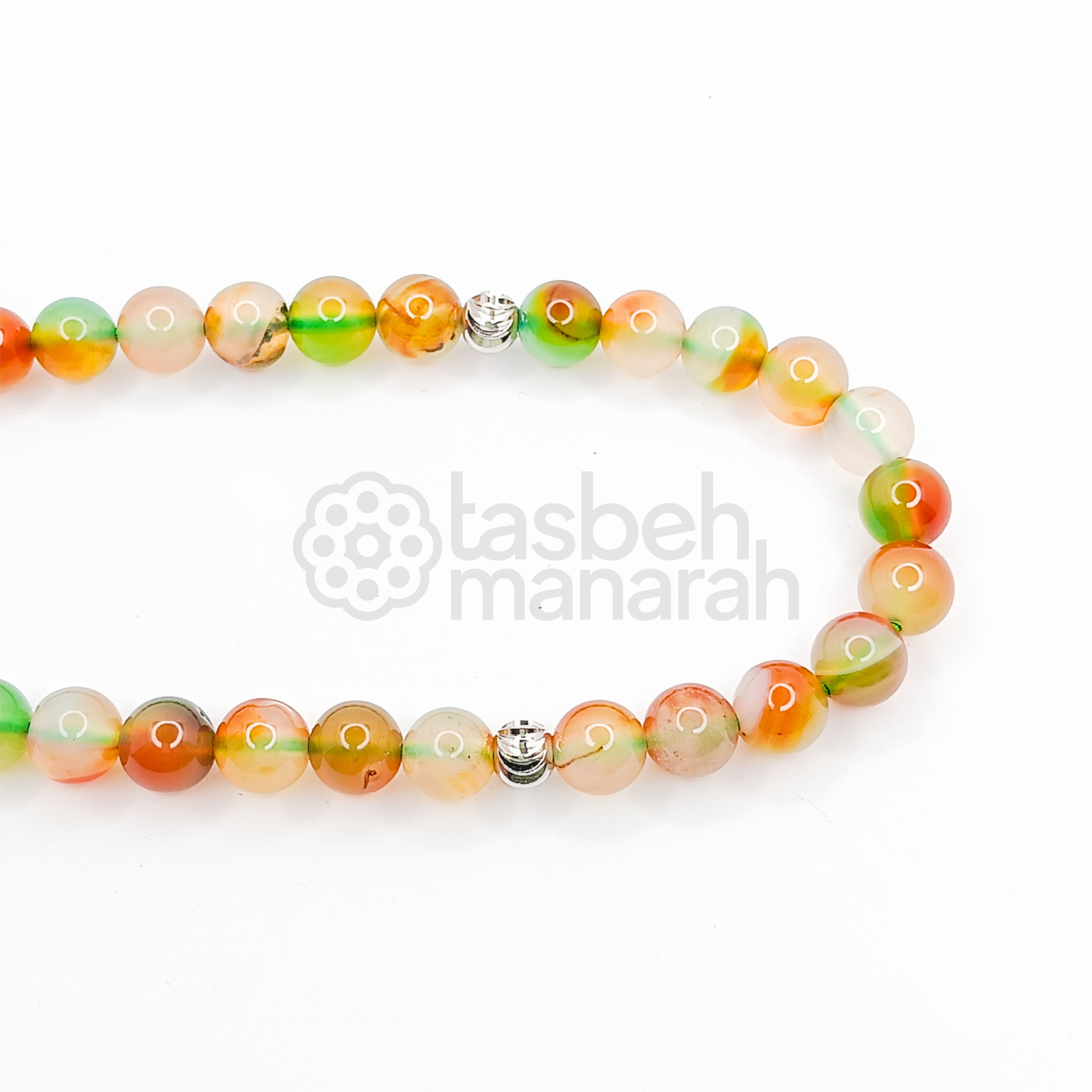Tasbih Daily Gemstone: Endong Agate - 33 Beads 3
