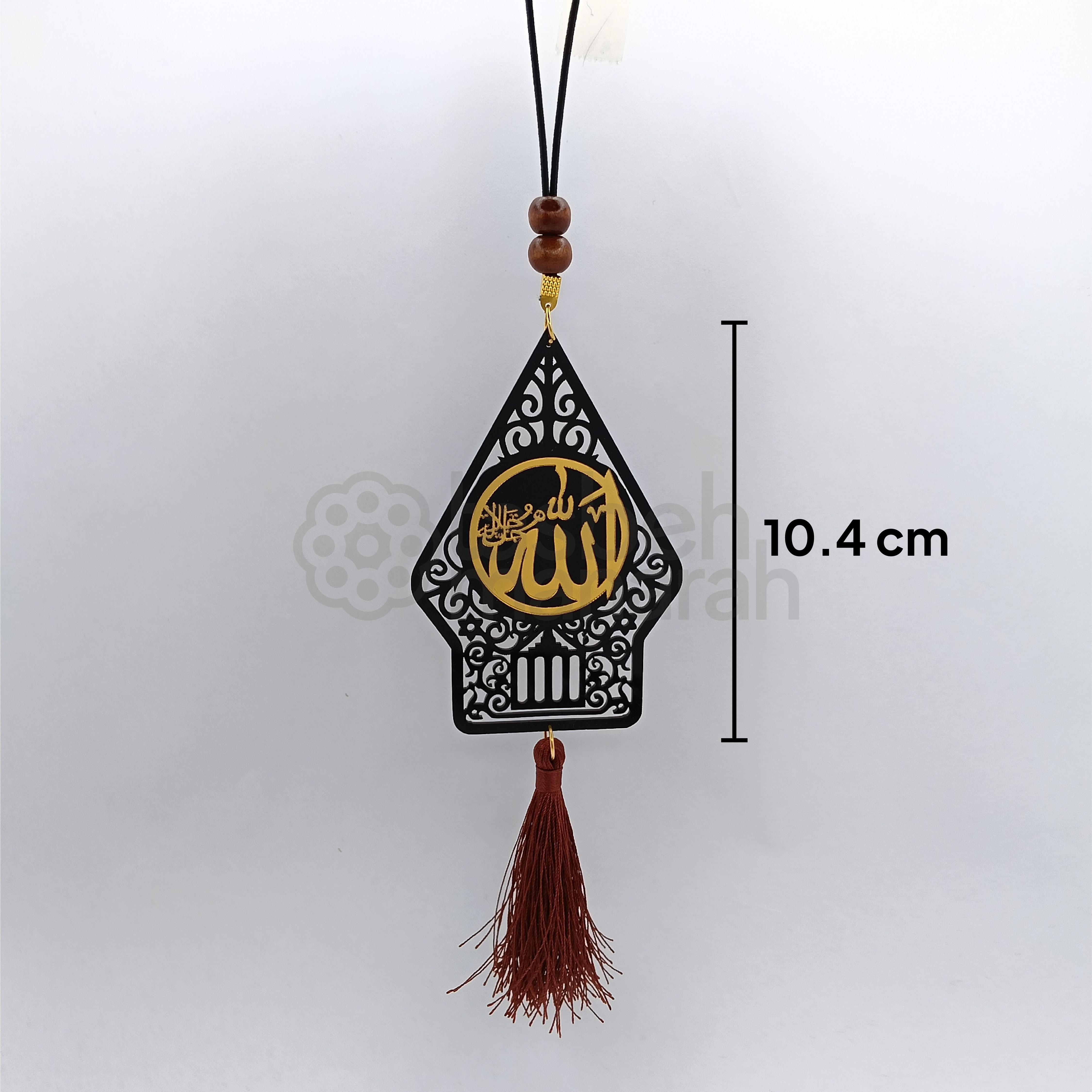 Islamic Car Pendant - Wayang Gold