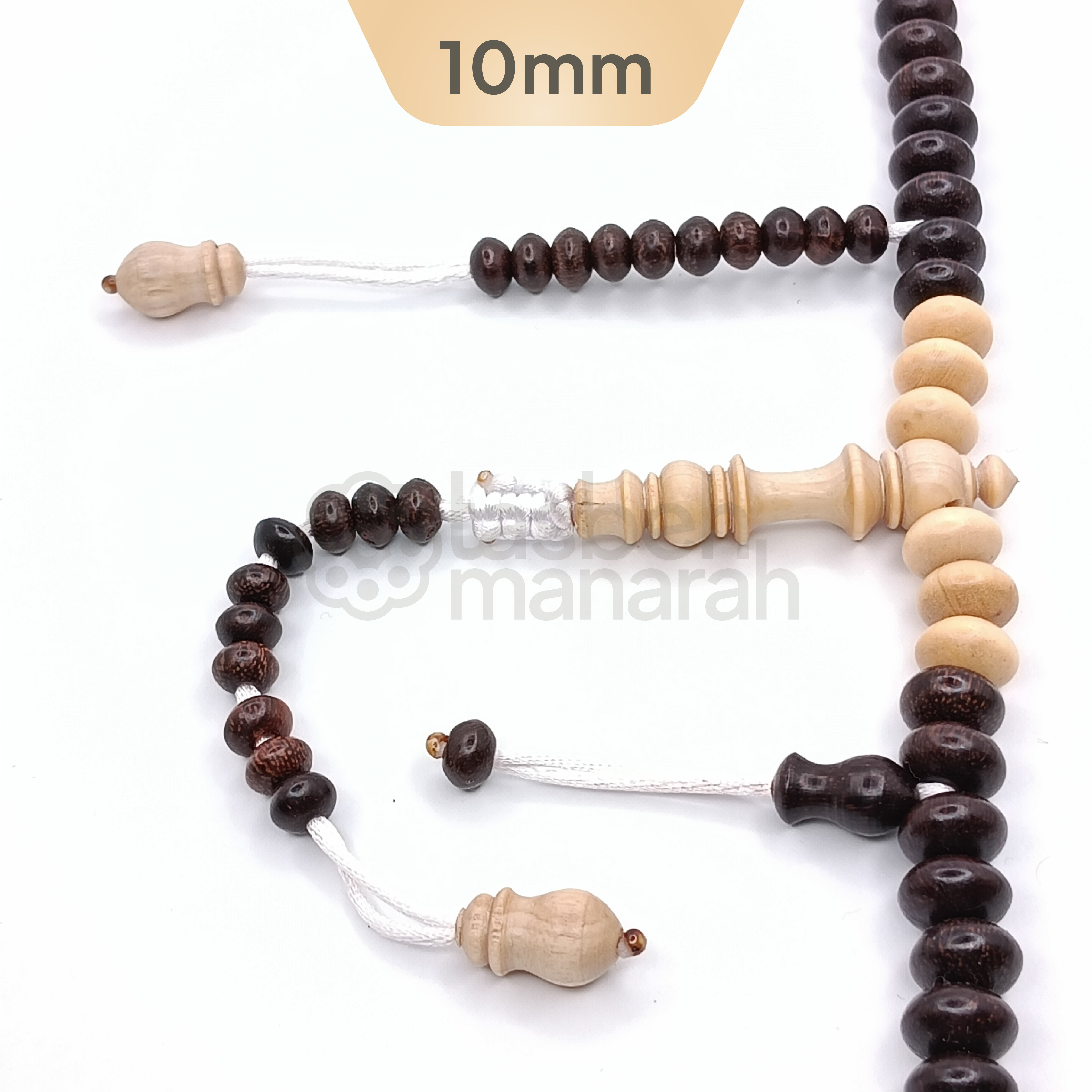 Tasbih Asam Ivory - 10mm 2