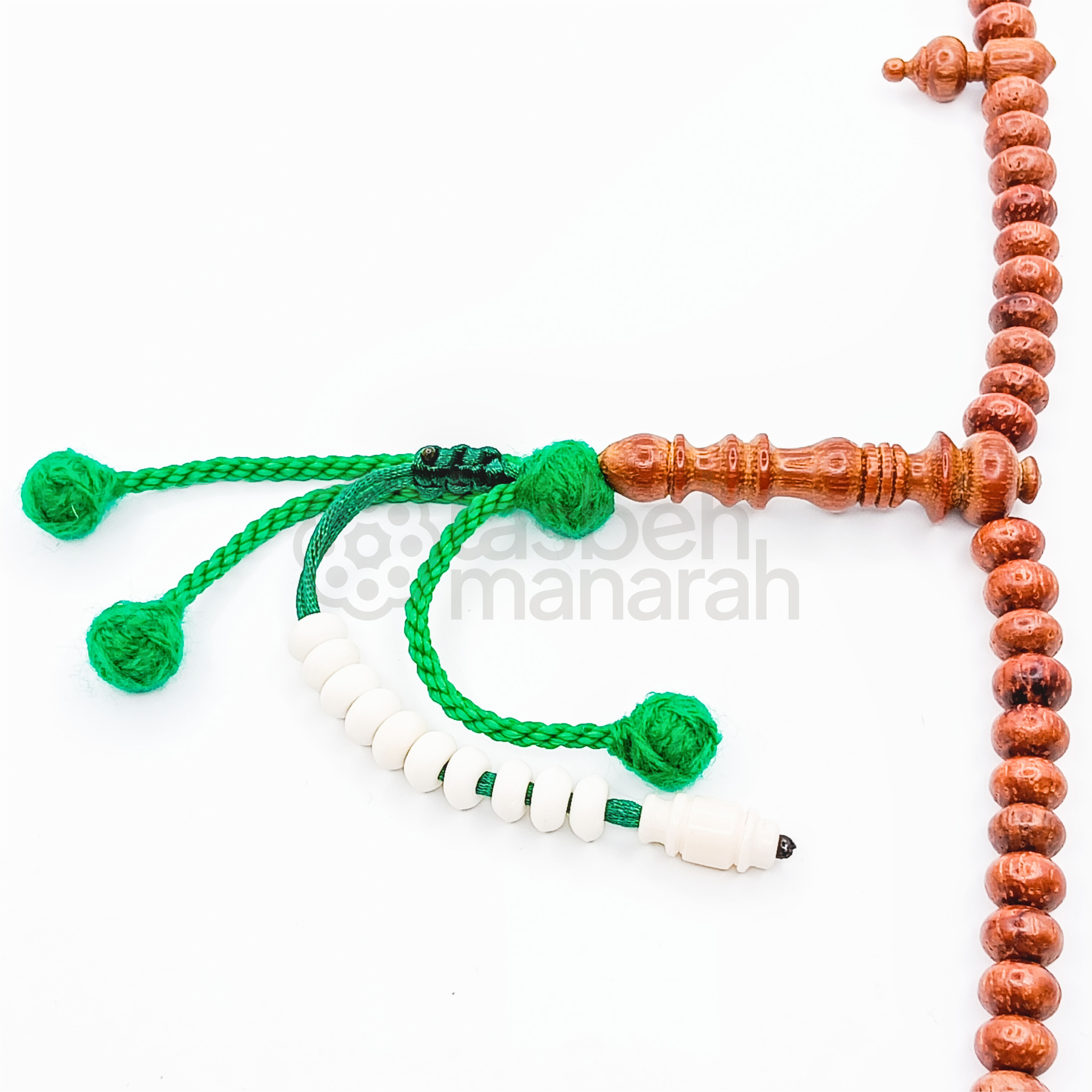 Tasbih Merbau Suluk - 10 mm, 110 Beads 3
