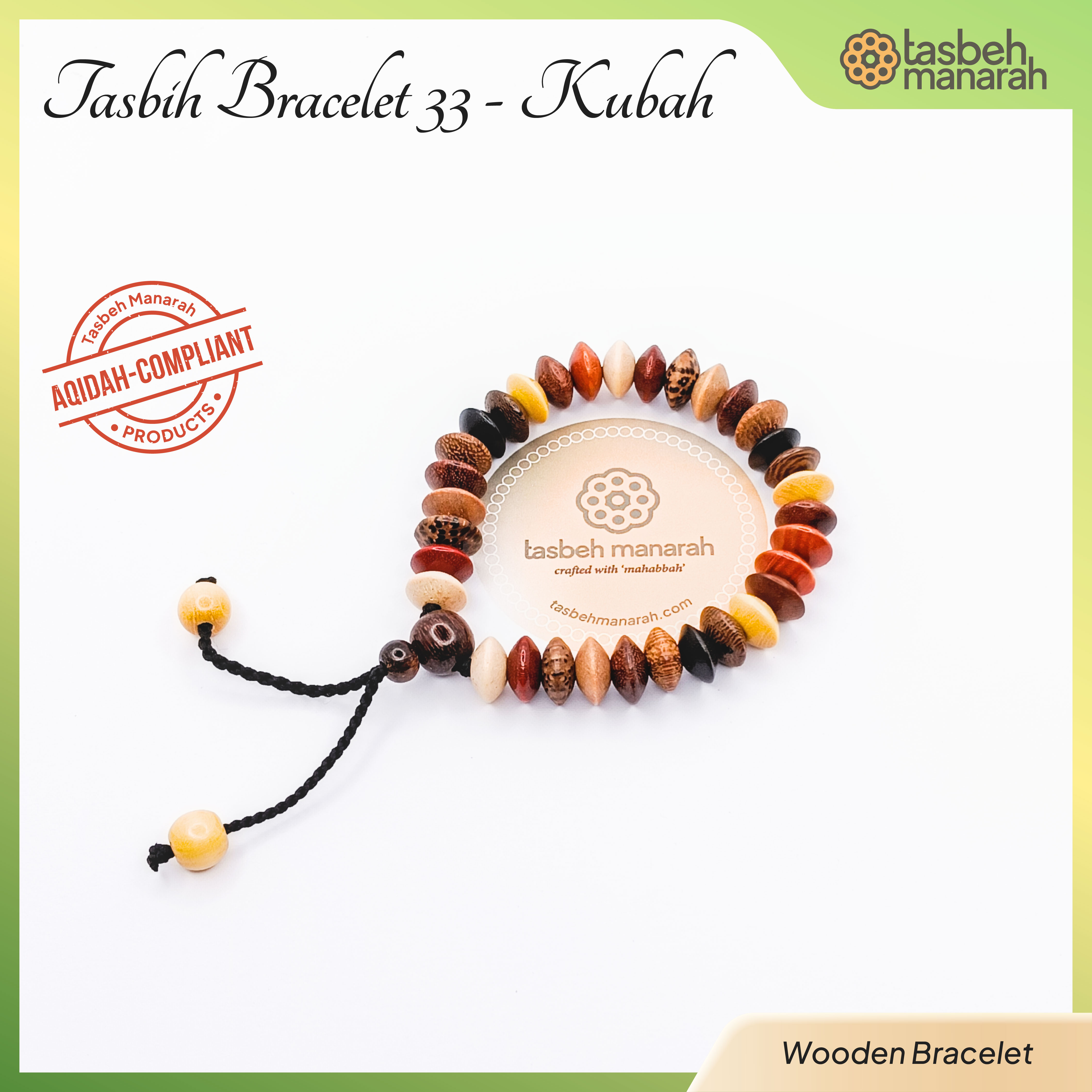 Tasbih Bracelet 33 - Kubah