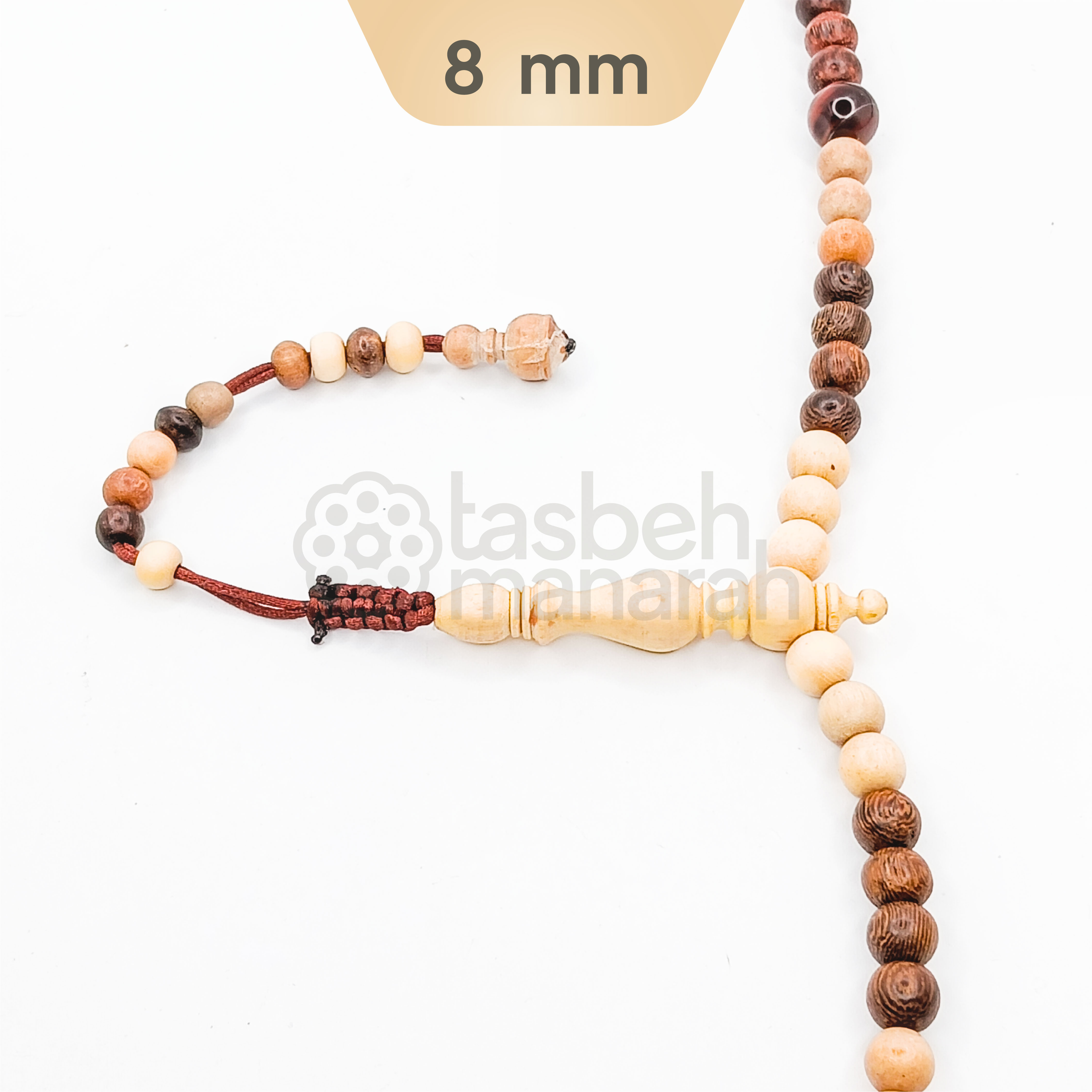 Tasbih Suluk Mosaic - 110 Beads 2