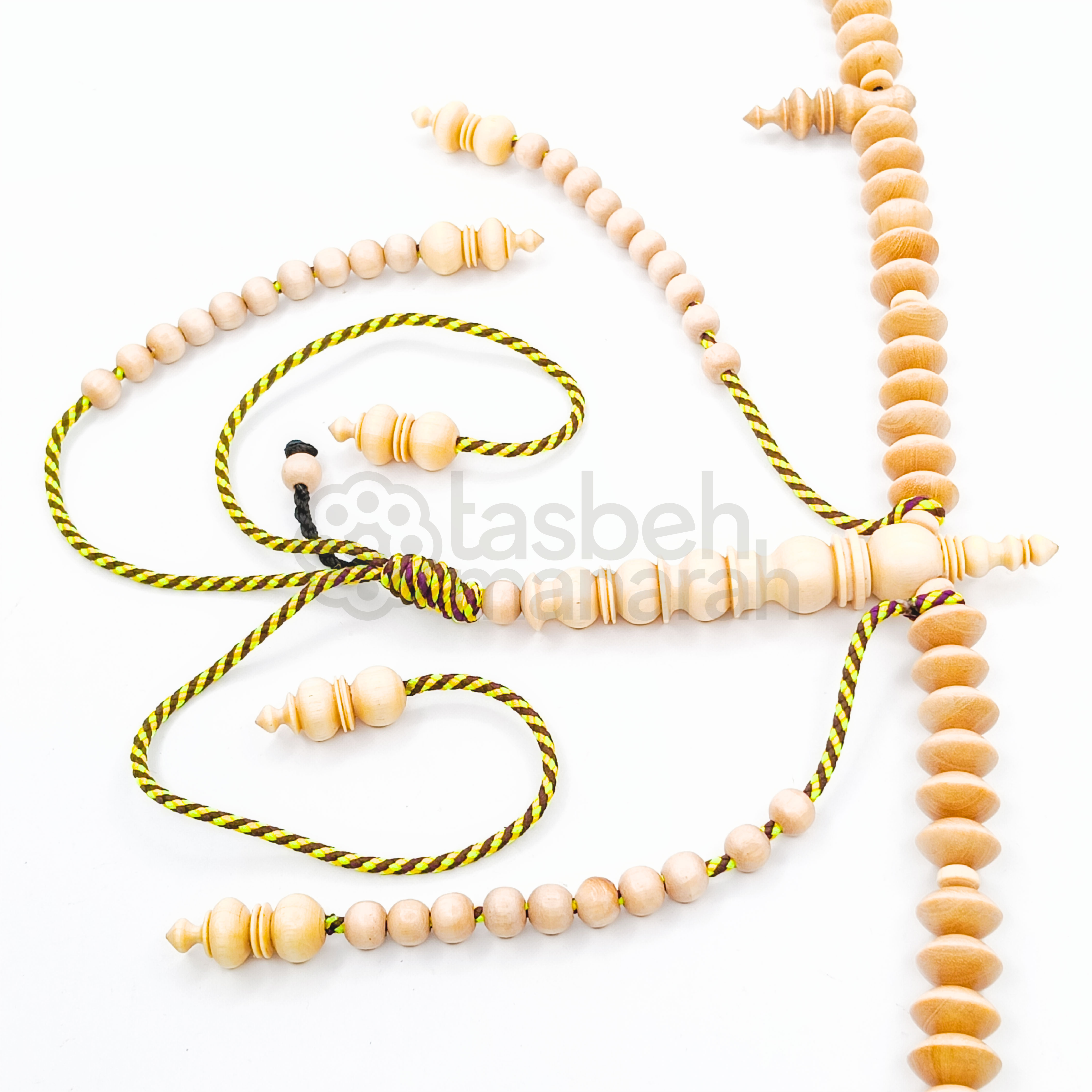 Tasbih At Tijani Kemuning Kubah - 100 Beads 2