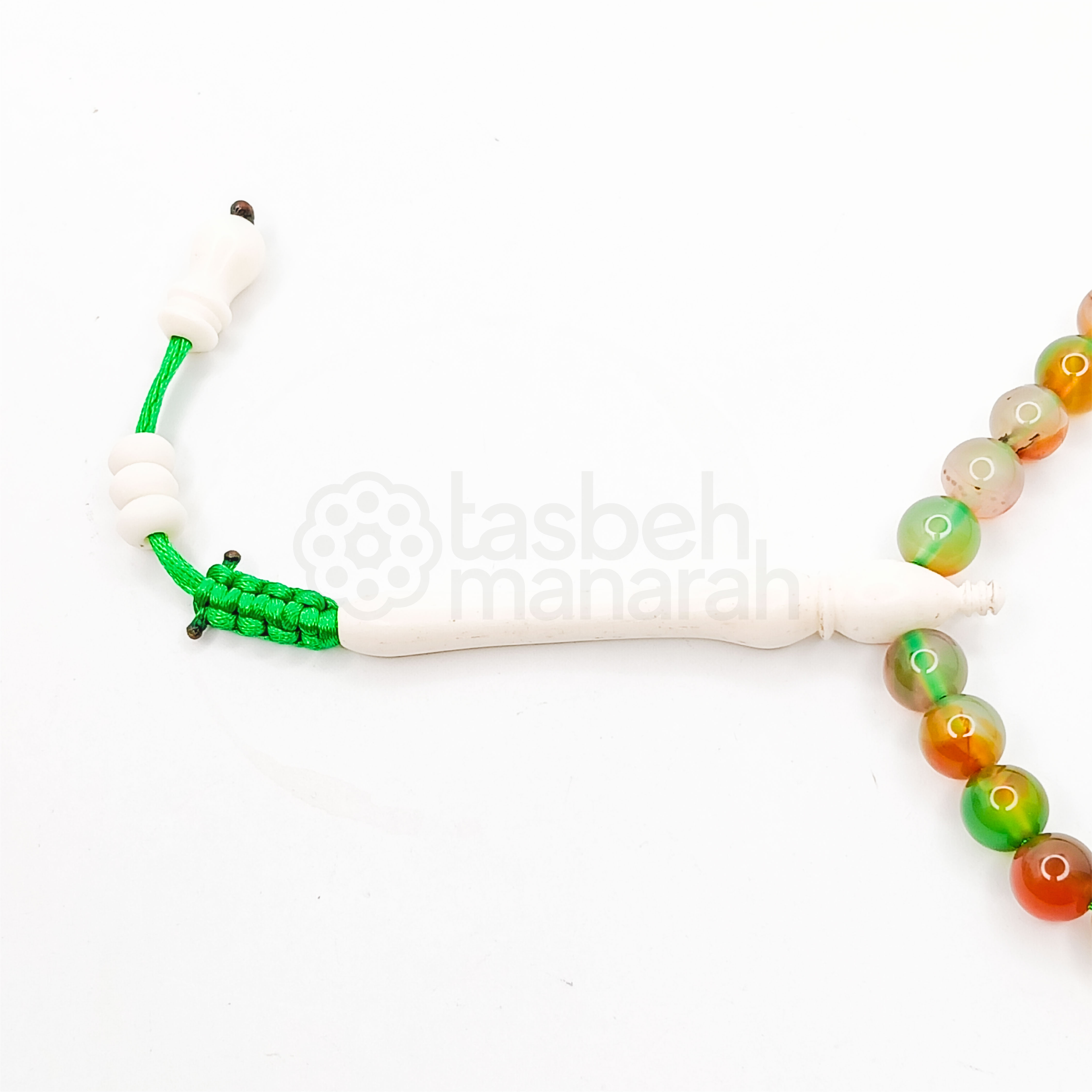 Tasbih Daily Gemstone: Endong Agate - 33 Beads 2