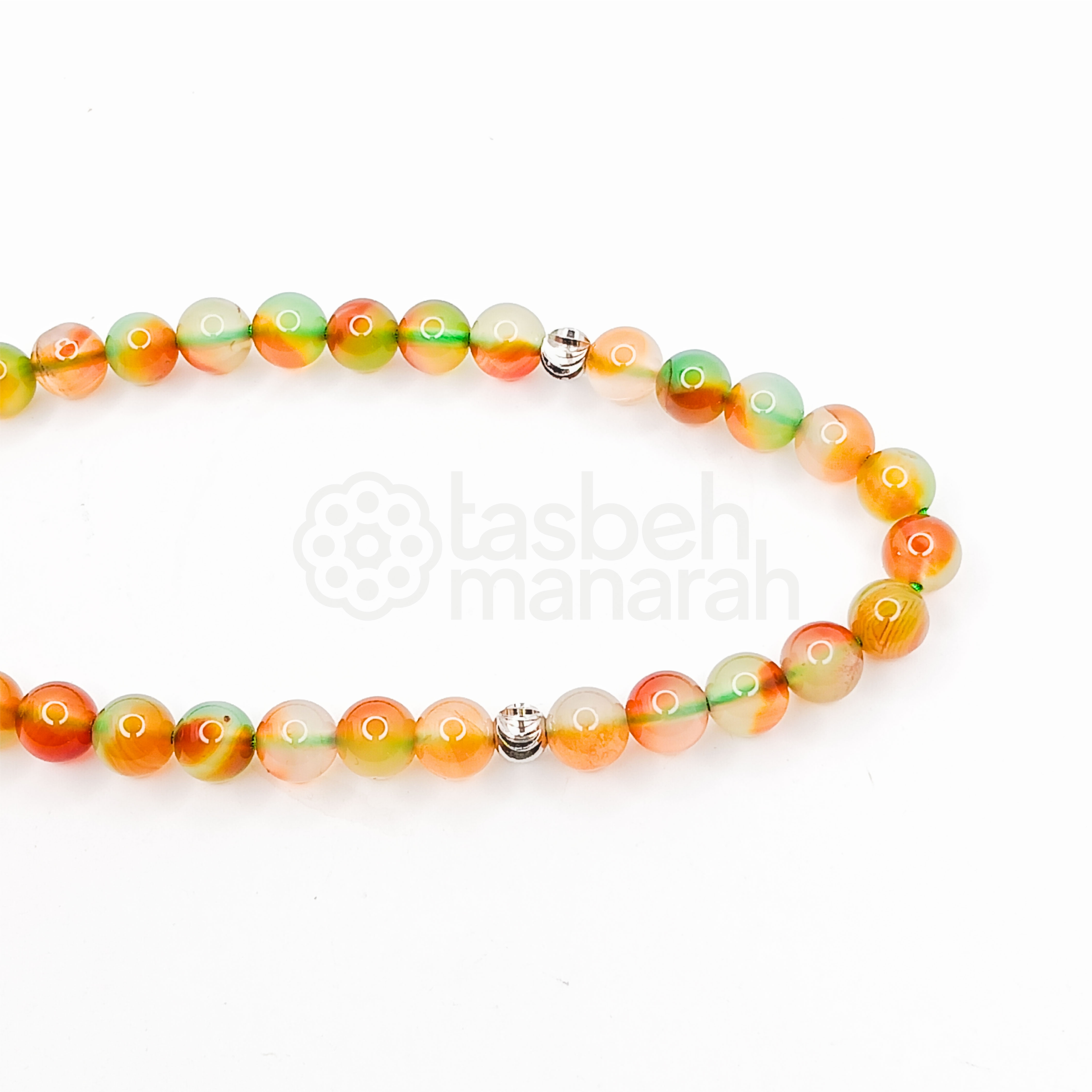 Tasbih Daily Gemstone: Endong Agate - 33 Beads 3