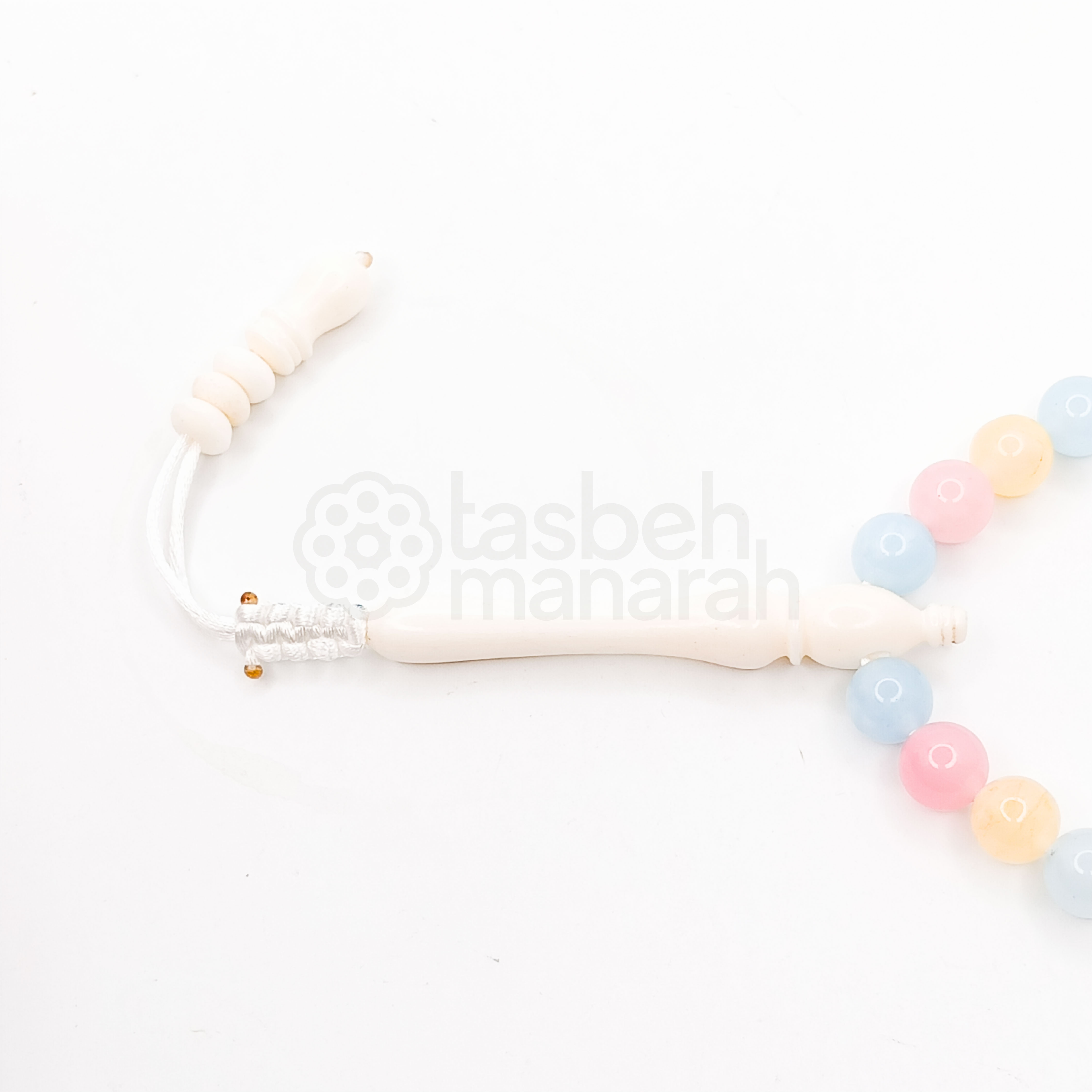 Tasbih Daily Gemstone: Morganite - 33 Beads 2